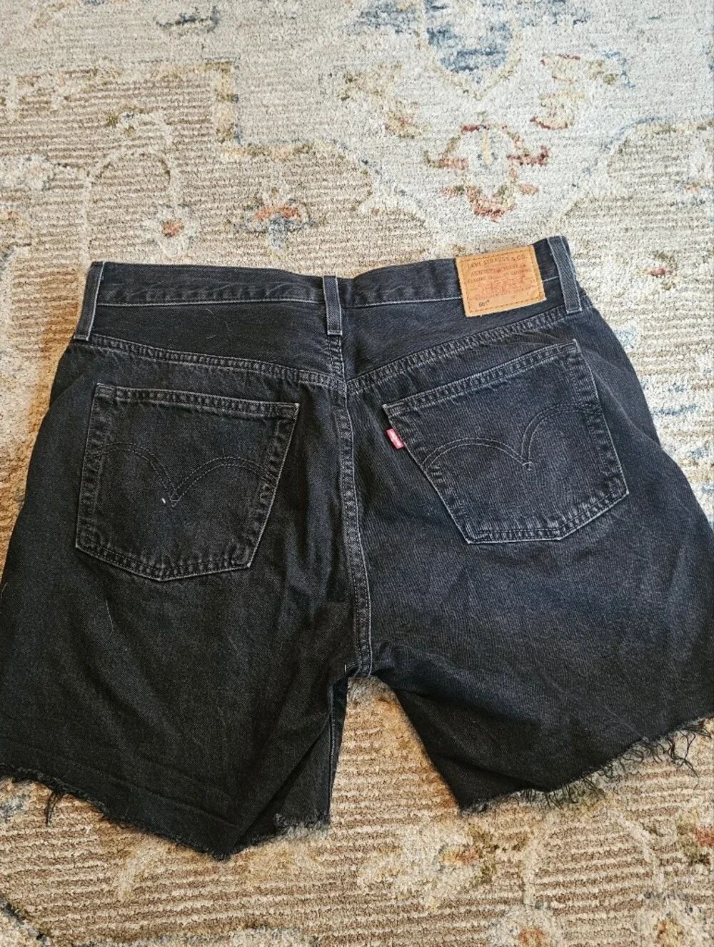 Levis Big E 501 Buttonfly Shorts. Sz 31 With 6" Inseam